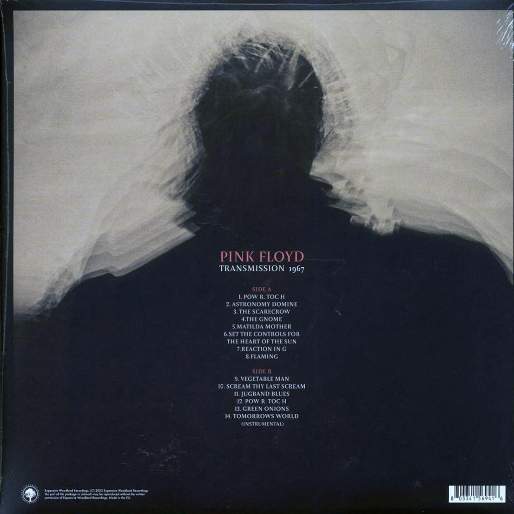 Pink Floyd - Transmission 1967 vinyl LP back cover