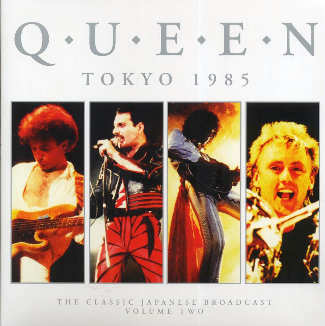 Queen - Tokyo 1985 Volume 2: The Classic Japanese Broadcast (ltd. ed.) (clear vinyl) vinyl LP front cover