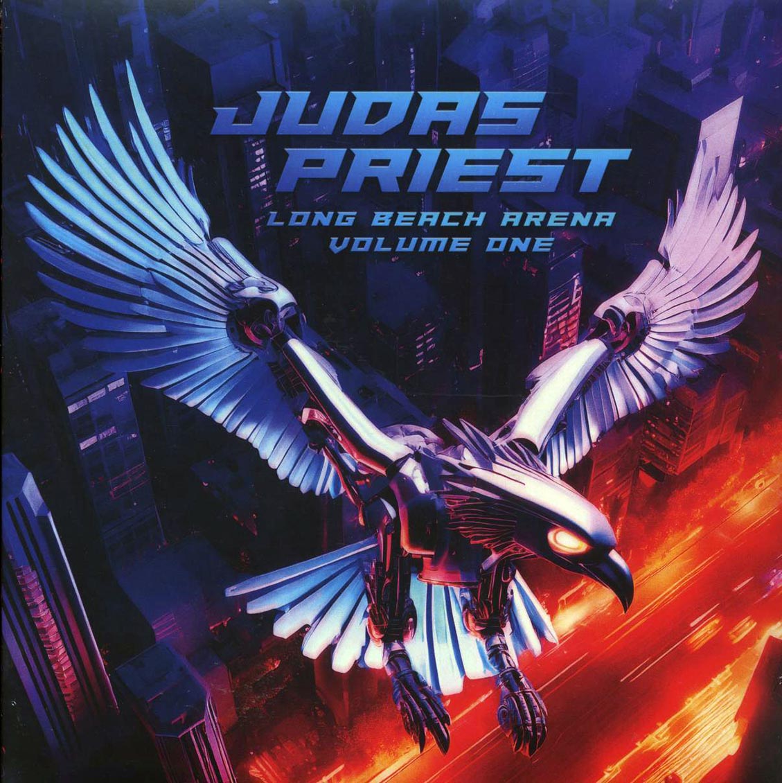 Judas Priest - Long Beach Arena Volume 1 (ltd. ed.) (2xLP) (red vinyl) vinyl LP front cover