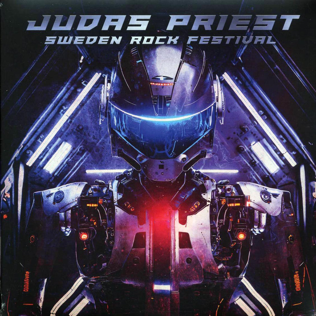 Judas Priest - Swedish Rock Festival: Norje Havsbad, Solvesborg, Sweden, June 10, 2004 (ltd. ed.) (2xLP) (clear vinyl) vinyl LP front cover