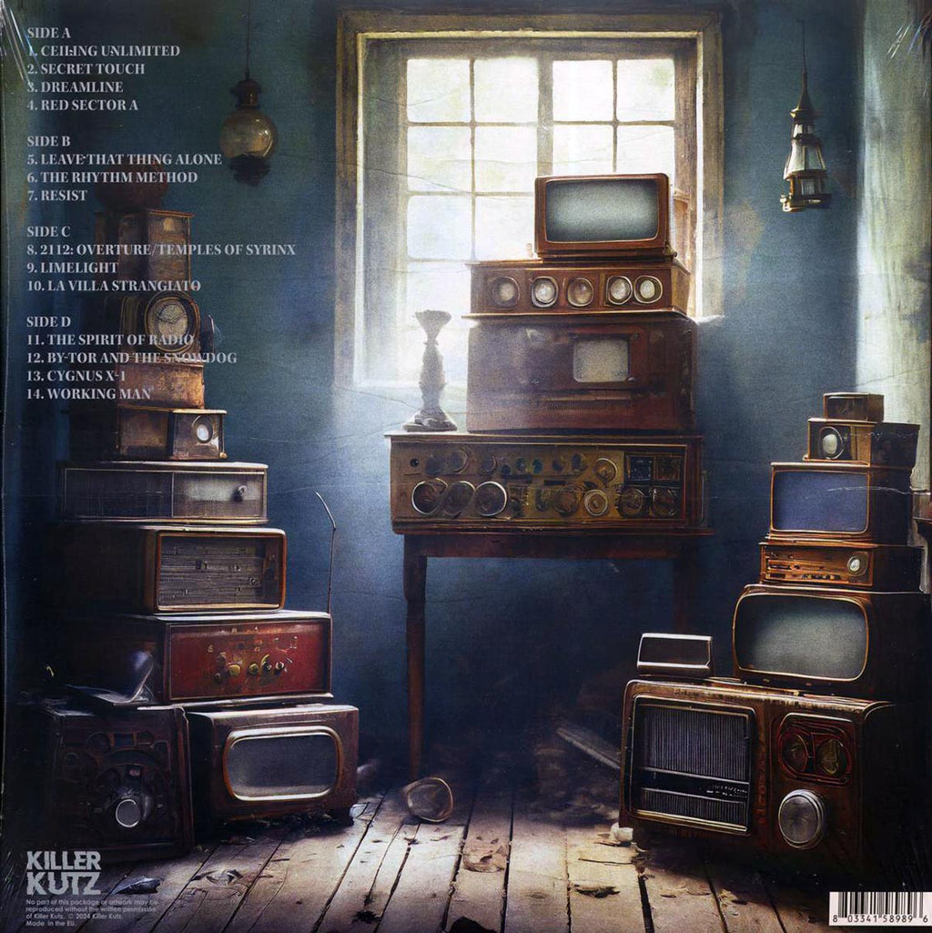 Rush - Georgia Volume 2: The 2002 Broadcast (Philips Arena, Atlanta) (2xLP) vinyl LP back cover