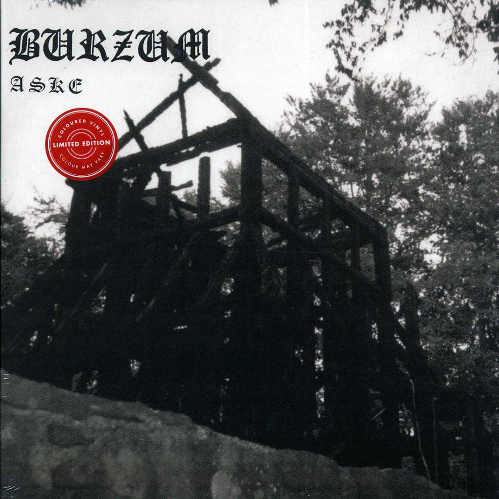 Burzum - Aske (ltd. ed.) (grey marble vinyl) vinyl LP front cover