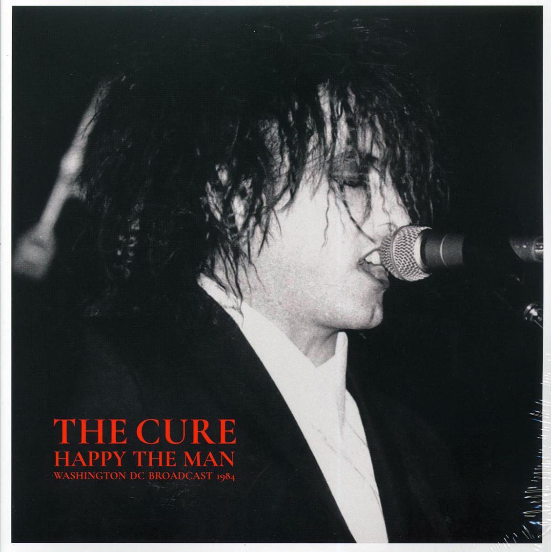 The Cure - Happy The Man: Washington DC Broadcast 1984 (2xLP) vinyl LP front cover