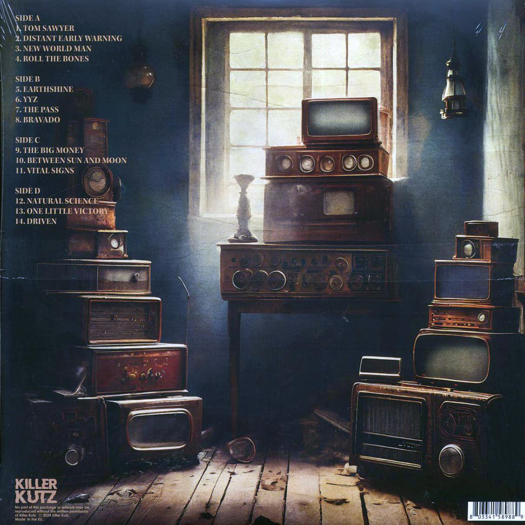 Rush - Georgia Volume 1: The 2002 Broadcast (Philips Arena, Atlanta) (2xLP) vinyl LP back cover