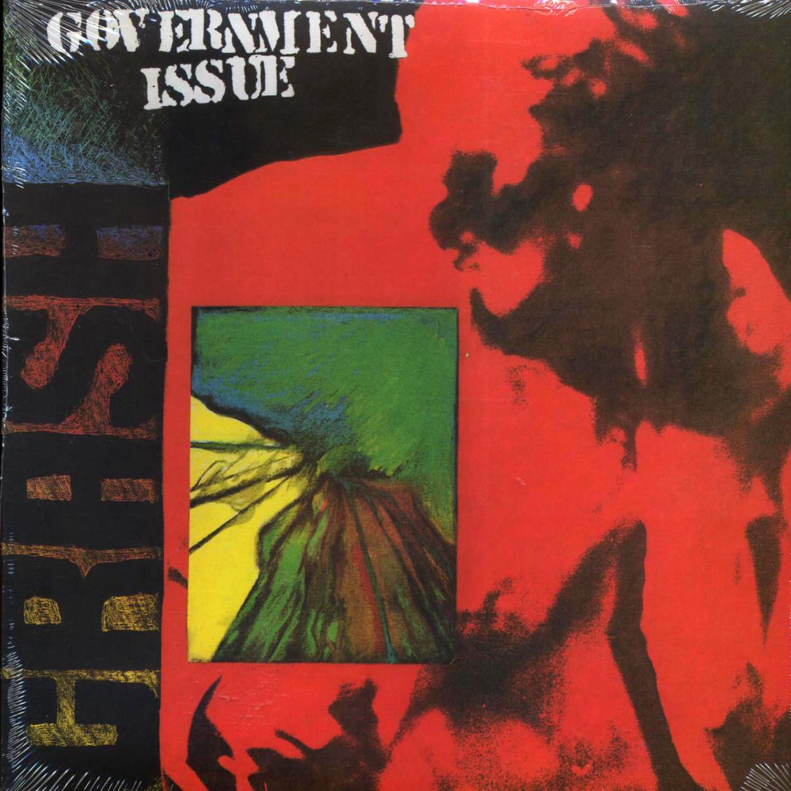 Government Issue - Crash (ltd. ed.) (red vinyl) vinyl LP front cover