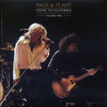 Jimmy Page, Robert Plant - Page & Plant Going To California Volume 1: San Jose Broadcast 1995 (ltd. ed.) (2xLP) (red vinyl) vinyl LP front cover