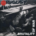 Disgust - Brutality Of War (ltd. ed.) (red/black splatter vinyl) vinyl LP front cover