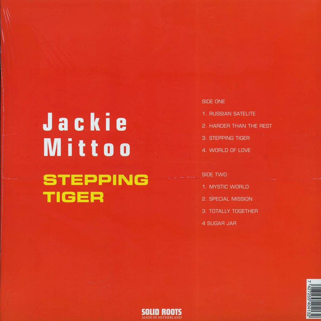Jackie Mittoo - Stepping Tiger vinyl LP back cover