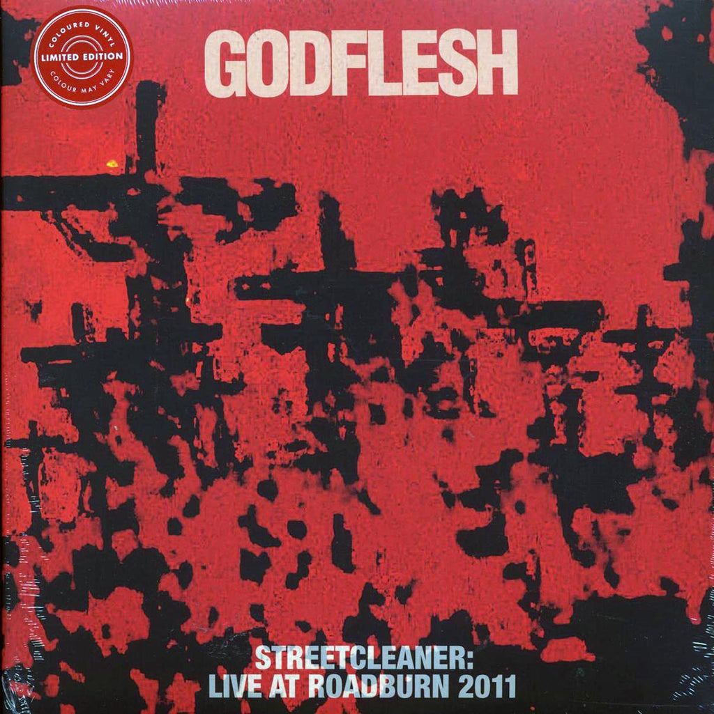 Godflesh - Streetcleaner: Live At Roadburn 2011 (ltd. ed.) (2xLP) (red vinyl) vinyl LP front cover