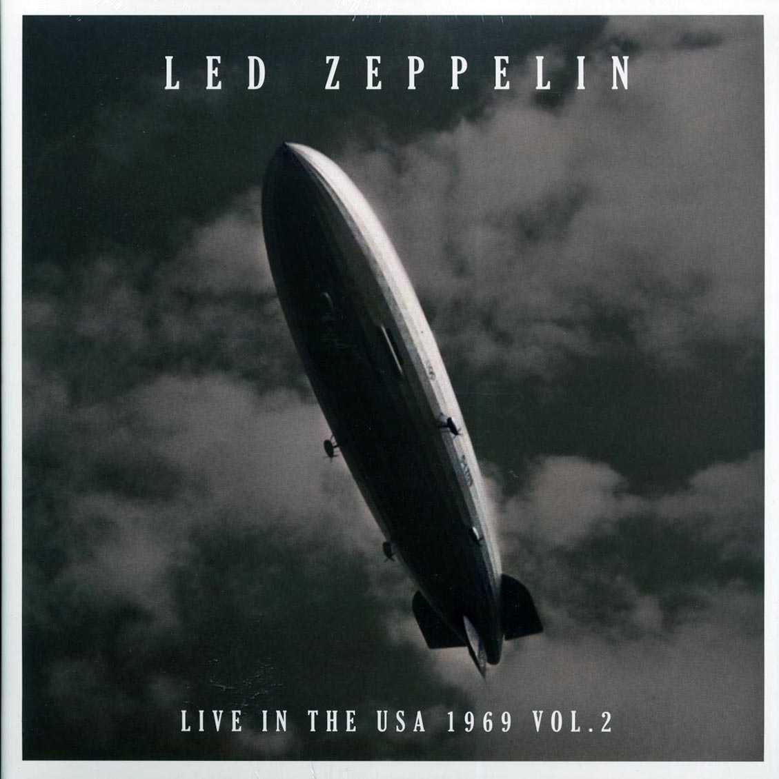 Led Zeppelin - Live In The USA 1969 Volume 2 vinyl LP front cover