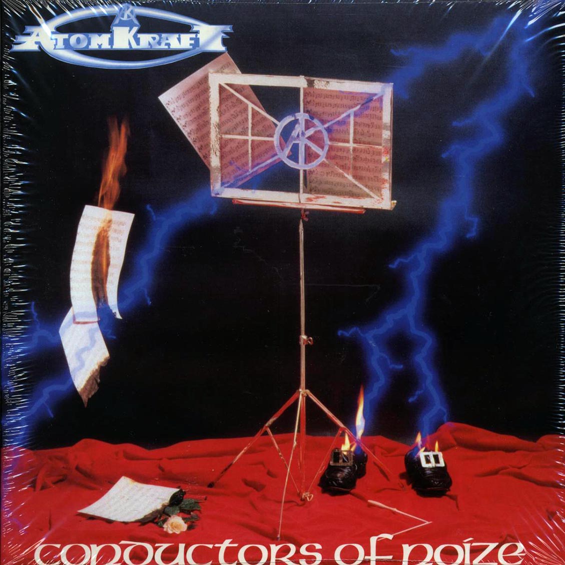 Atomkraft - Conductors Of Noize (ltd. ed.) (blue vinyl) vinyl LP front cover