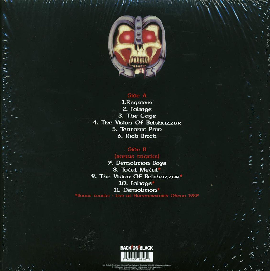 Atomkraft - Conductors Of Noize (ltd. ed.) (blue vinyl) vinyl LP back cover