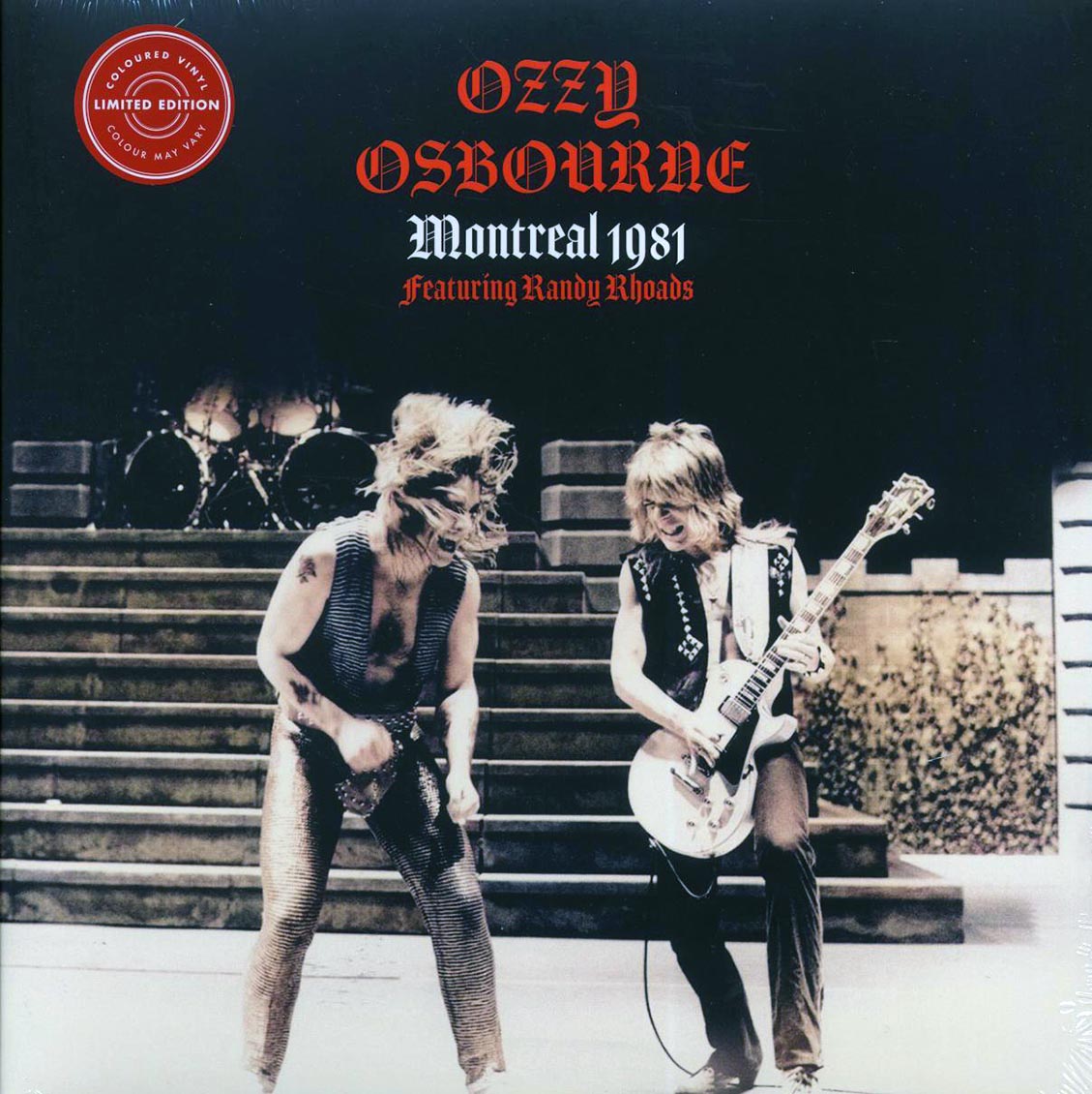 Ozzy Osbourne - Montreal 1981: Theatre Sain-Denin, Montreal, 28th July 1981 (ltd. ed.) (red vinyl) vinyl LP front cover