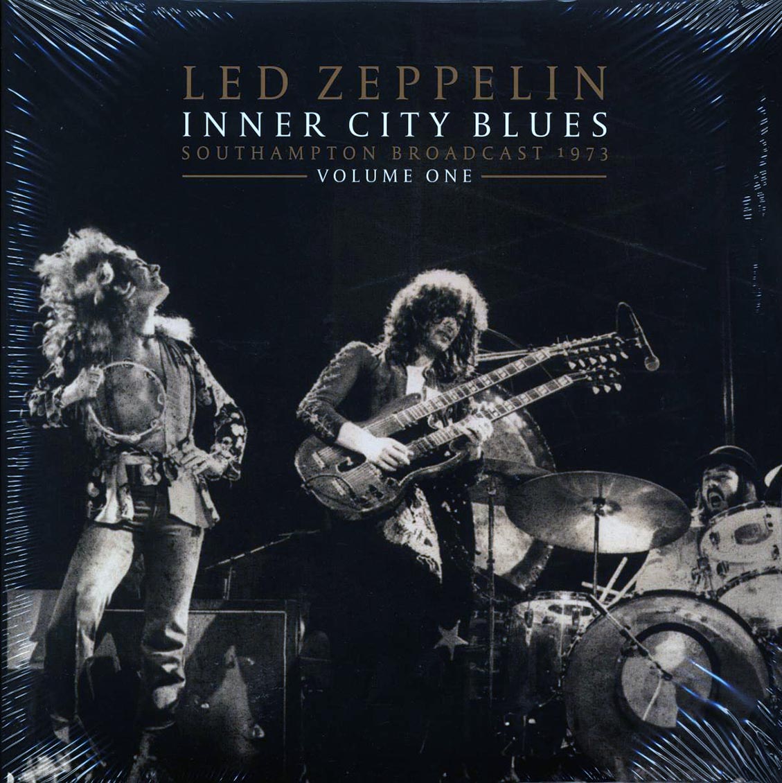 Led Zeppelin - Inner City Blues Volume 1: Southampton Broadcast 1973 (ltd. ed.) (2xLP) (grey vinyl) vinyl LP front cover