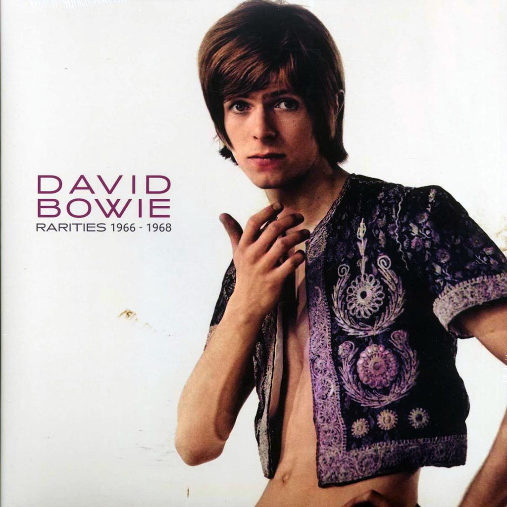 David Bowie - Rarities 1966-1968: Demos And Top Gear Sessions vinyl LP front cover