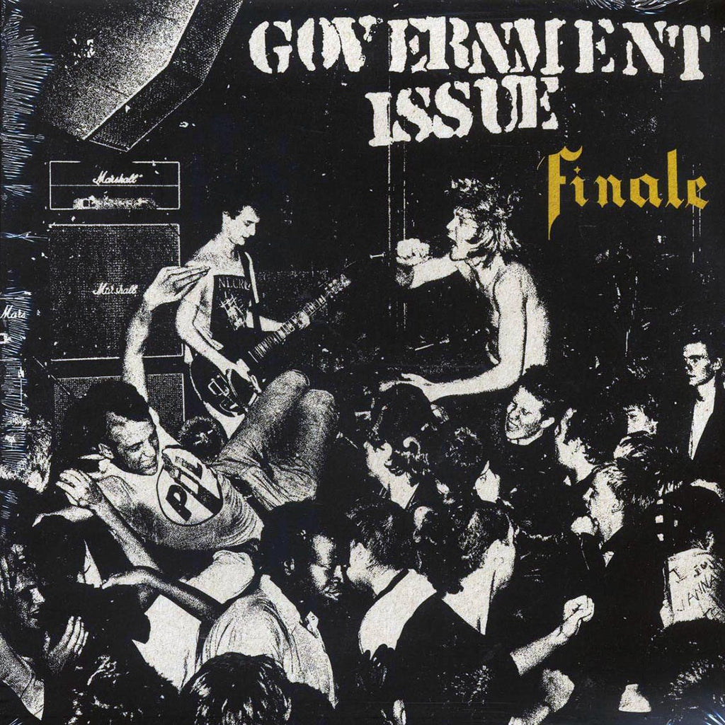 Government Issue - Finale (ltd. ed.) (2xLP) (clear vinyl) vinyl LP front cover