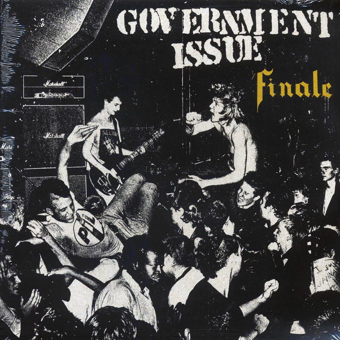 Government Issue - Finale (ltd. ed.) (2xLP) (clear vinyl) vinyl LP front cover