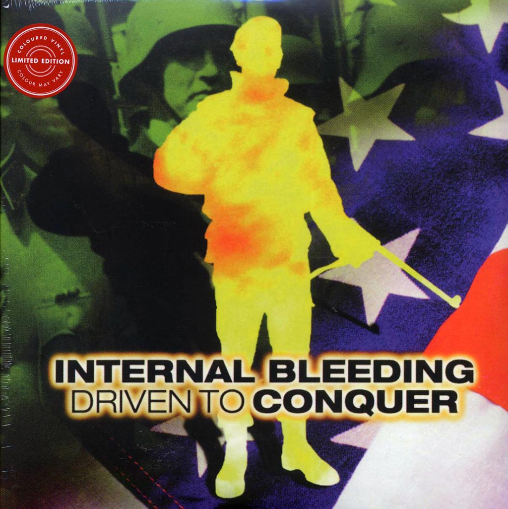 Internal Bleeding - Driven To Conquer (ltd. ed.) (2xLP) (red vinyl) vinyl LP front cover