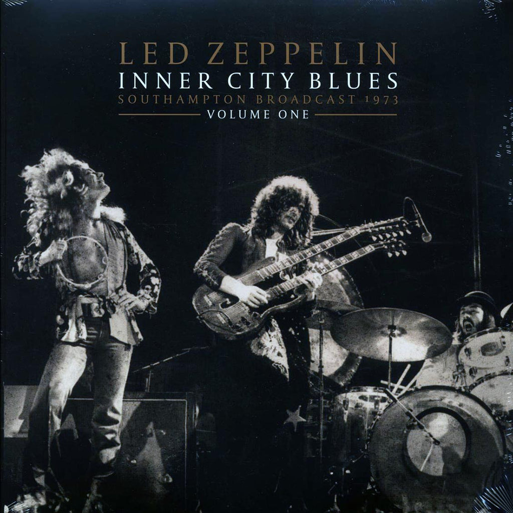 Led Zeppelin - Inner City Blues Volume 1: Southampton Broadcast 1973 (2xLP) vinyl LP front cover