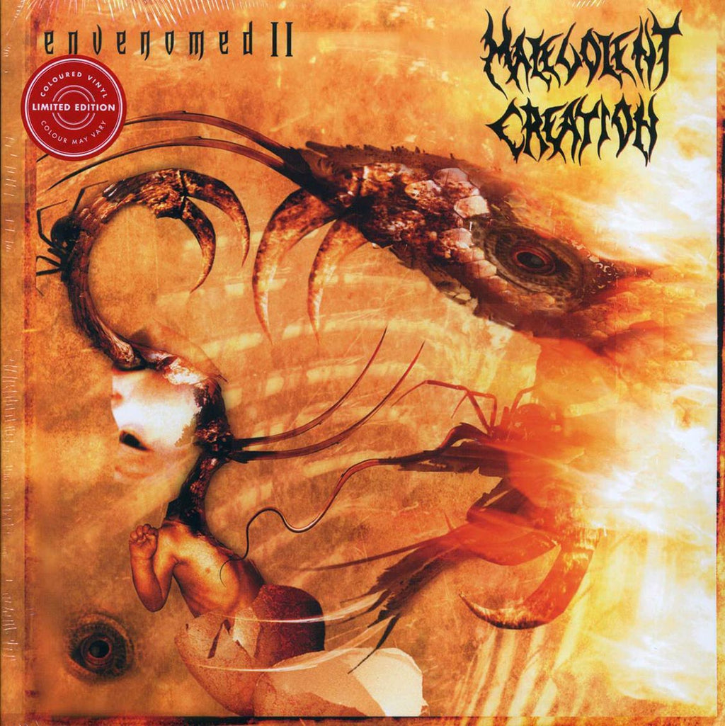 Malevolent Creation - Envenomed II (ltd. ed.) (2xLP) (yellow vinyl) vinyl LP front cover
