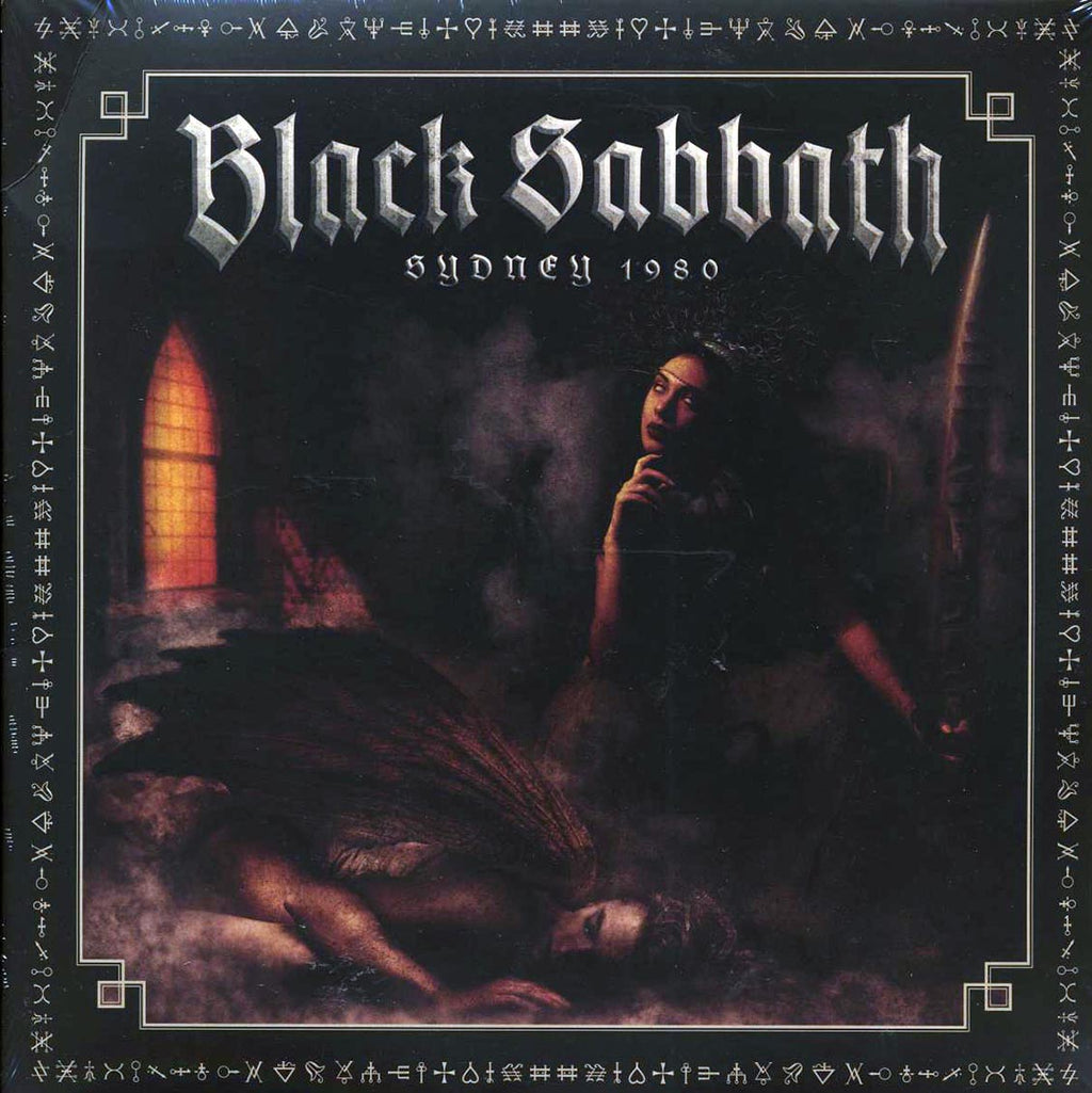 Black Sabbath - Sydney 1980 (ltd. ed.) (2xLP) (red vinyl) vinyl LP front cover