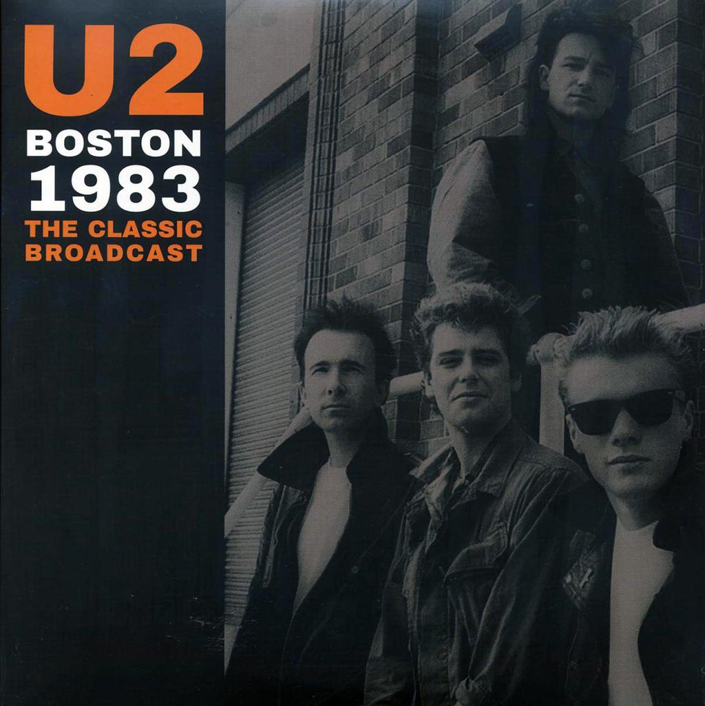 U2 - Boston 1983: The Classic Broadcast (ltd. ed.) (2xLP) (clear vinyl) vinyl LP front cover