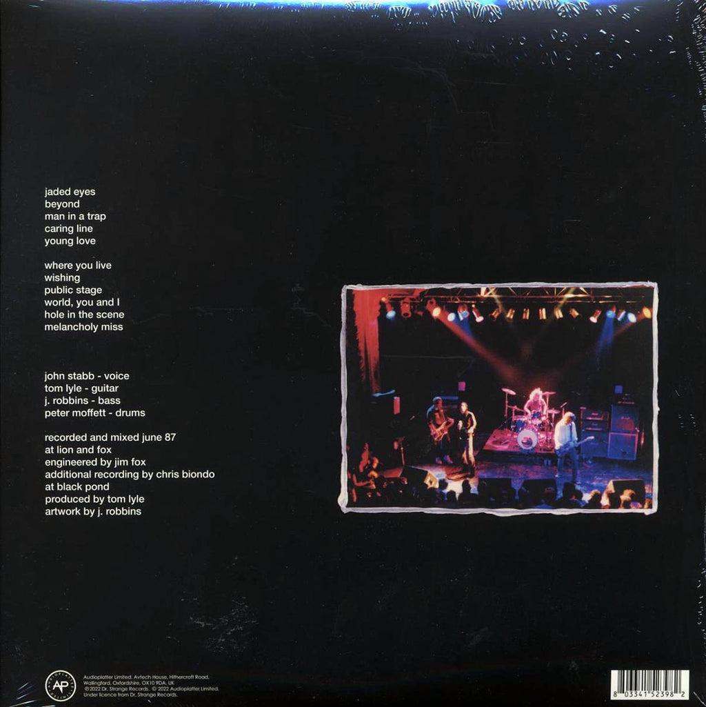 Government Issue - You (ltd. ed.) (clear vinyl) vinyl LP back cover