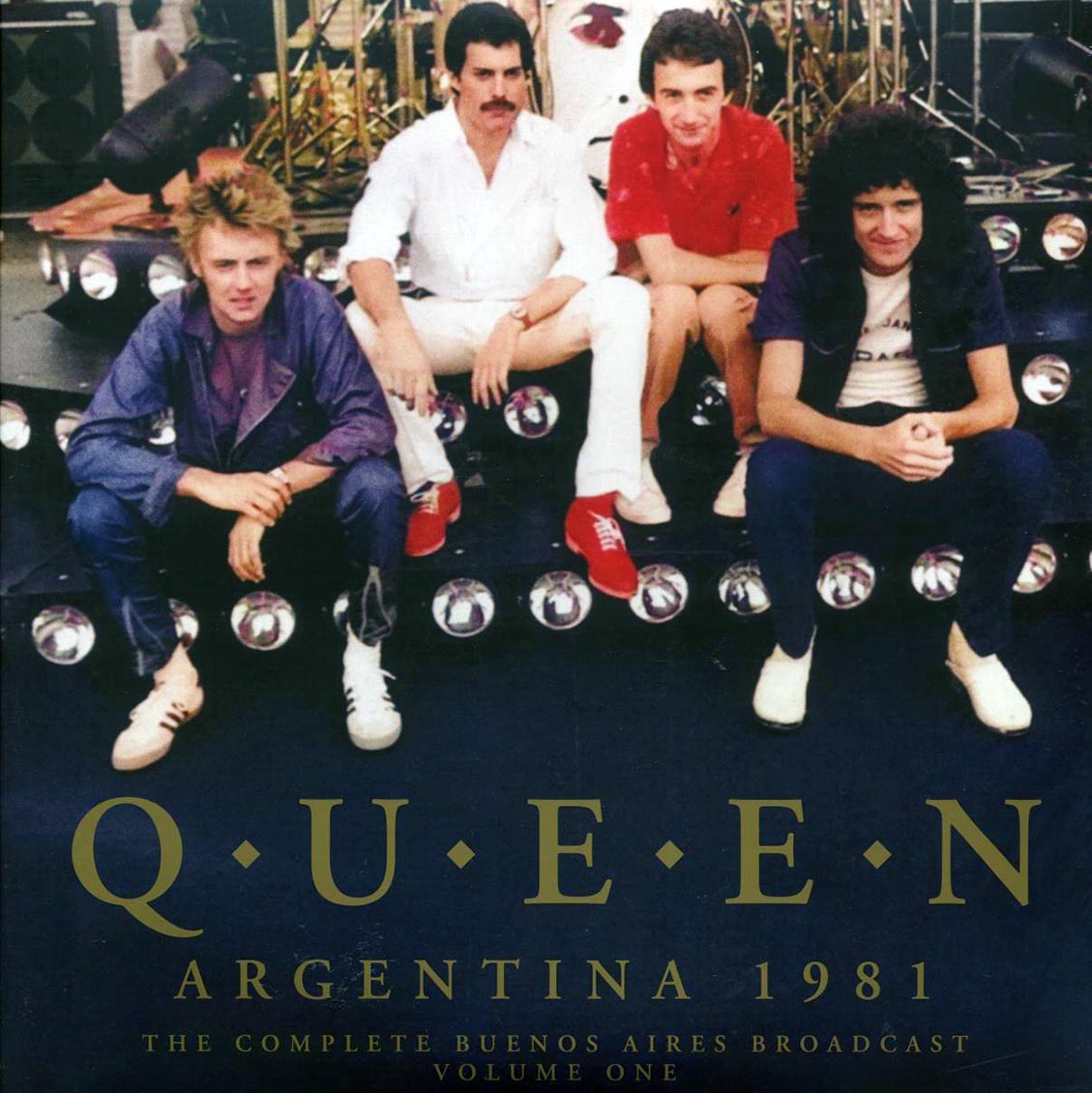 Queen - Argentina 1981 Volume 1: The Complete Buenos Aires Broadcast (2xLP) vinyl LP front cover