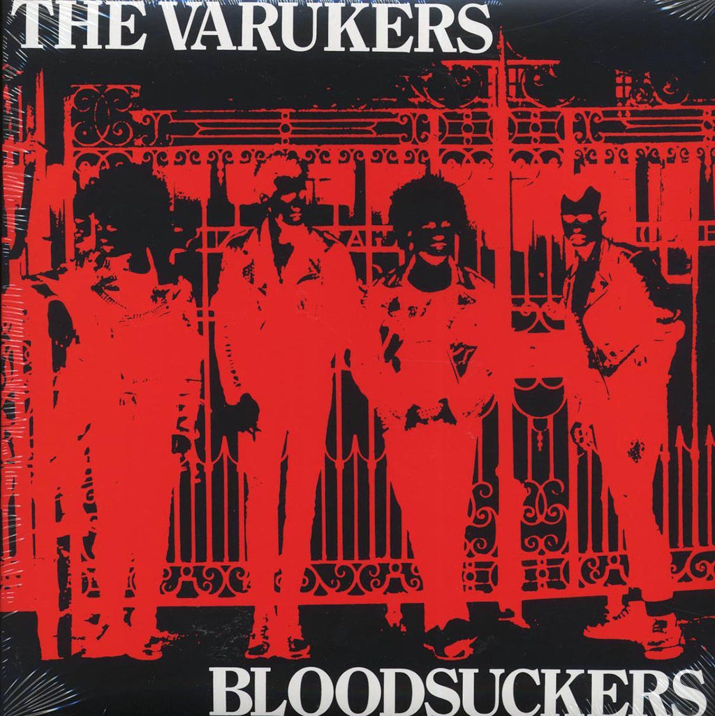 The Varukers - Bloodsuckers (ltd. ed.) (clear vinyl) vinyl LP front cover