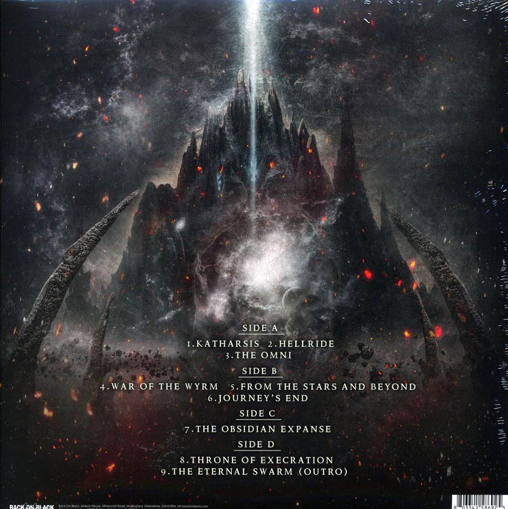 Keep Of Kalessin - Katharsis (ltd. ed.) (2xLP) (grey/black splatter vinyl) vinyl LP back cover