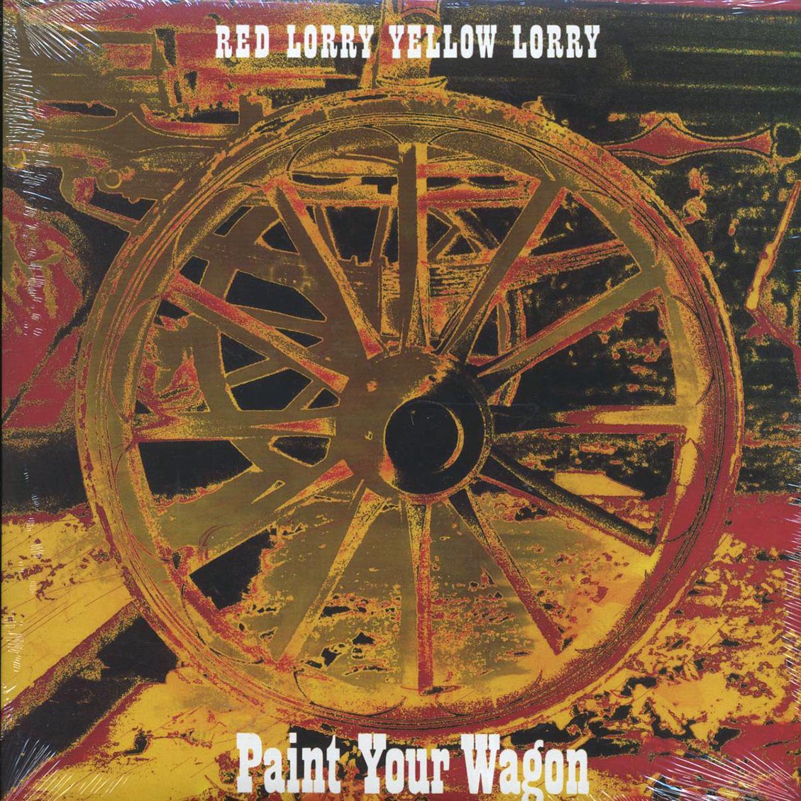 Red Lorry Yellow Lorry - Paint Your Wagon (ltd. ed.) (red vinyl) vinyl LP front cover