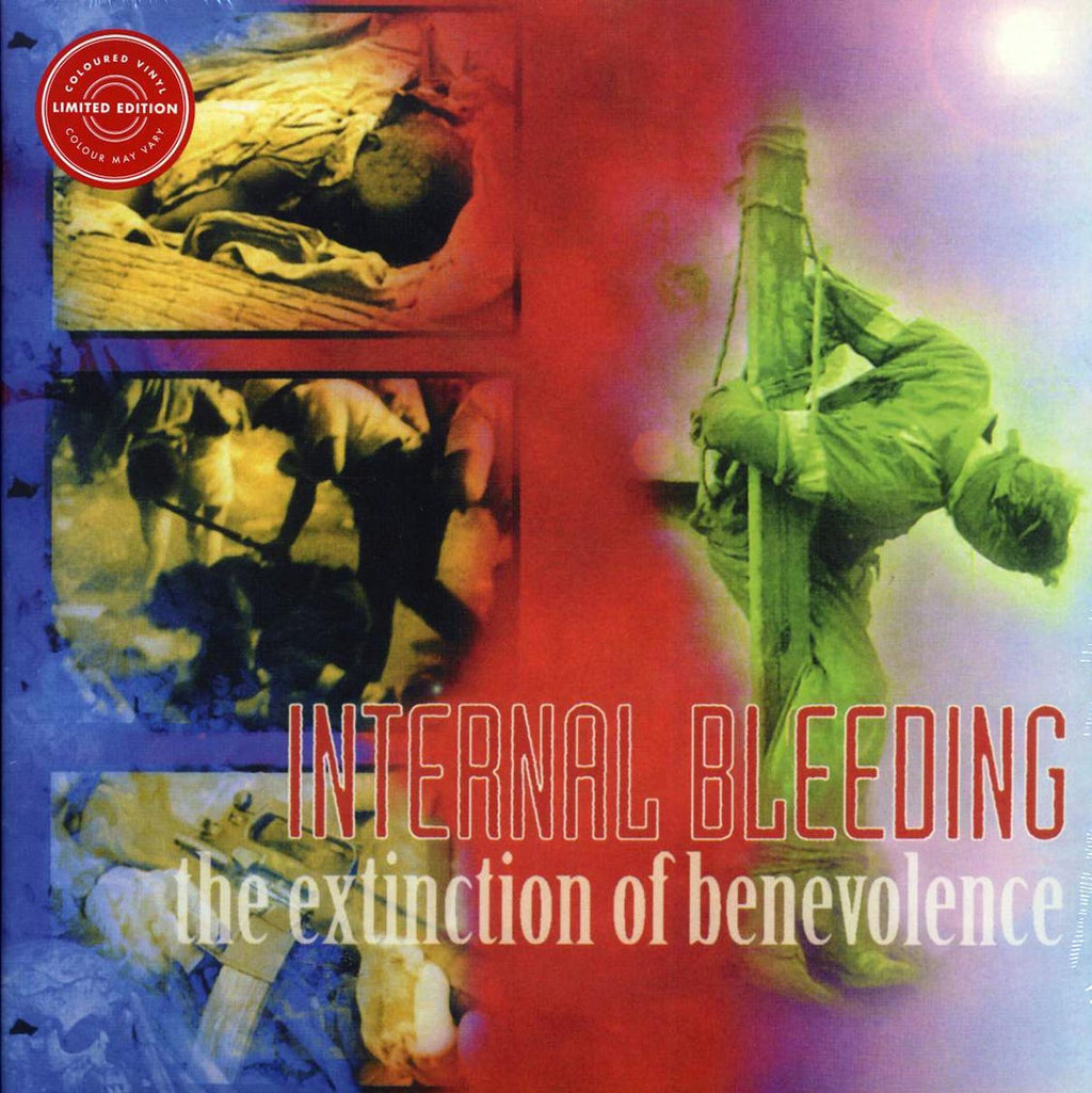 Internal Bleeding - The Extinction Of Benevolence (ltd. ed.) (2xLP) (white vinyl) vinyl LP front cover