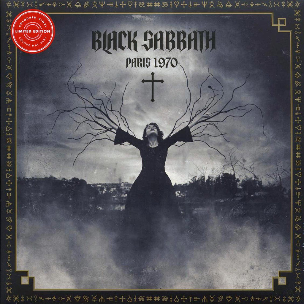 Black Sabbath - Paris 1970 (ltd. ed.) (purple vinyl) vinyl LP front cover