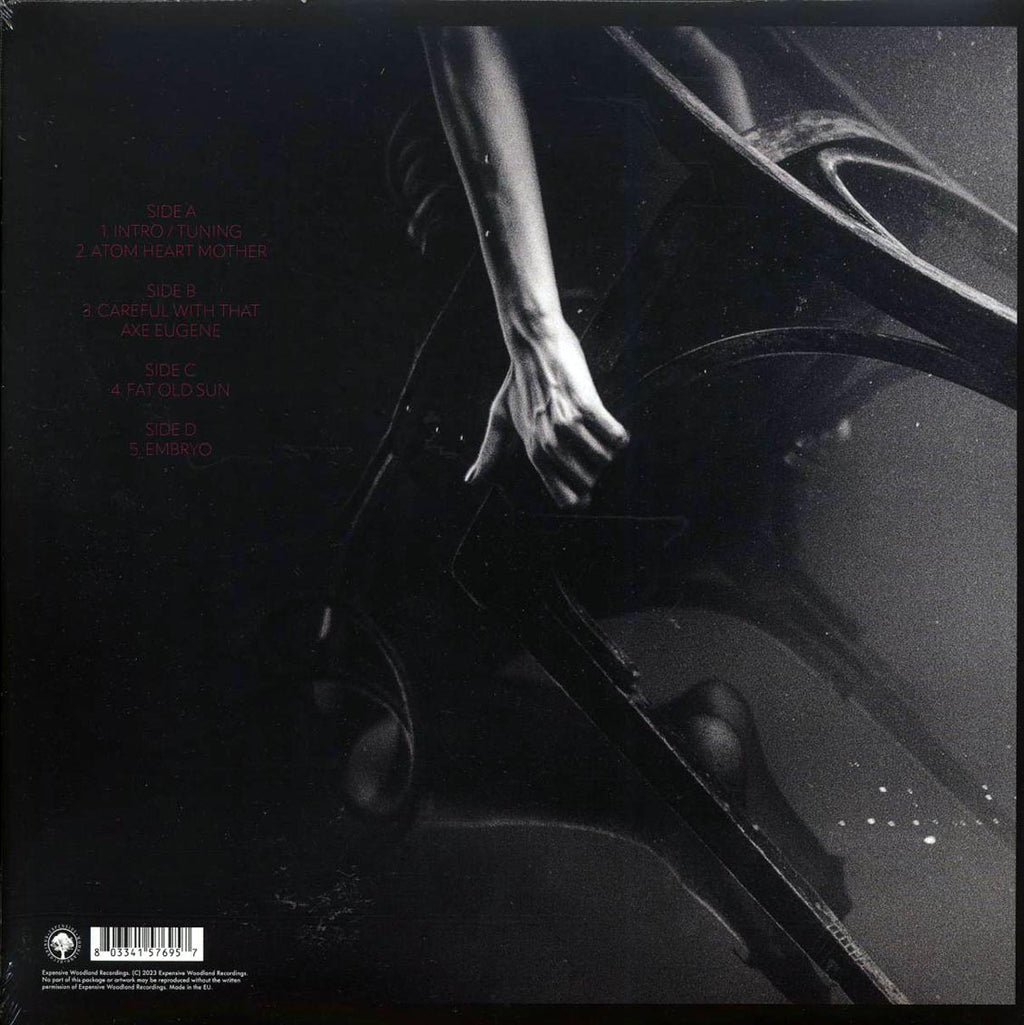 Pink Floyd - Italy Live 1971 Volume 1 (ltd. ed.) (2xLP) (clear vinyl) vinyl LP back cover