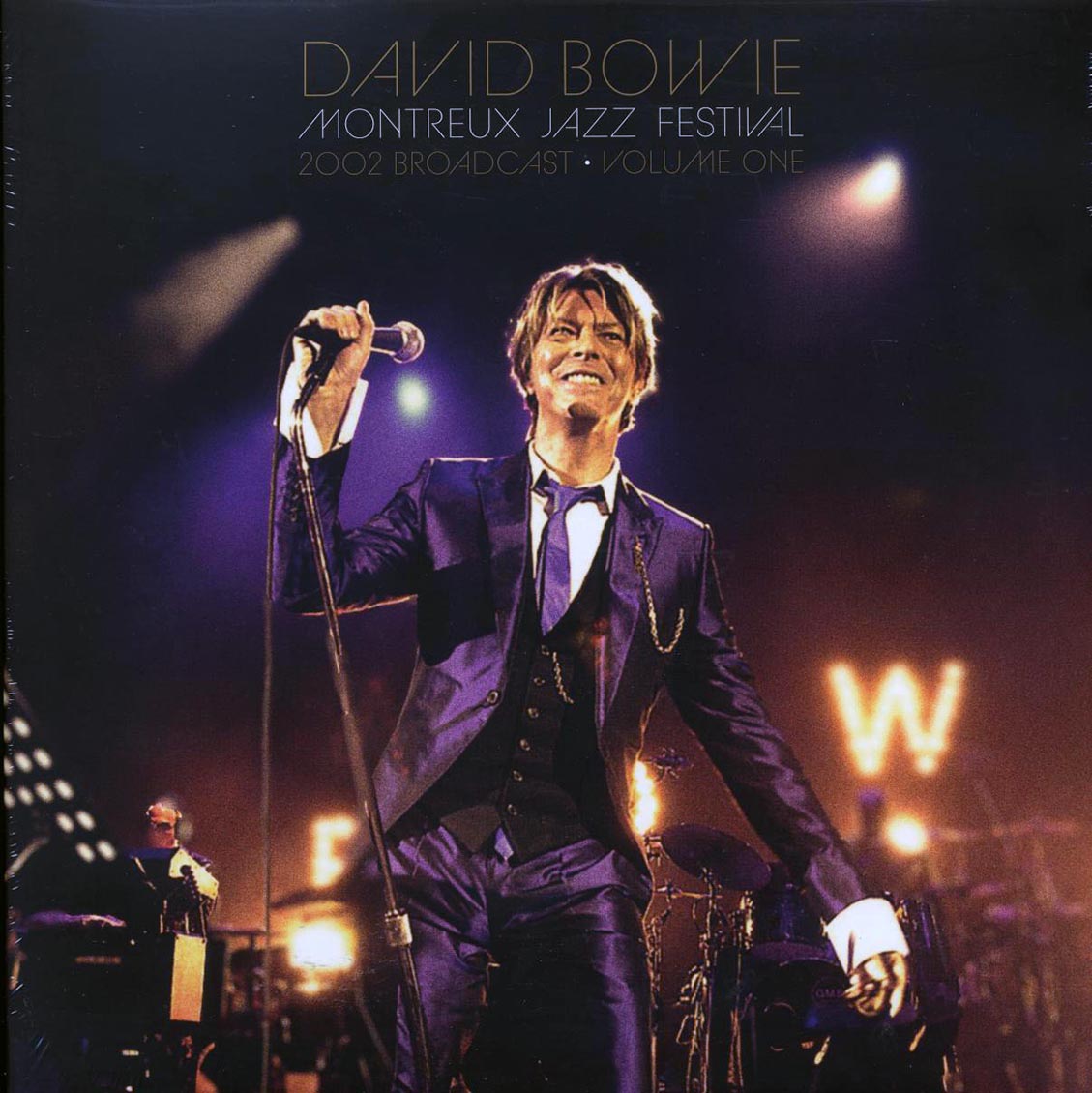 David Bowie - Montreux Jazz Festival Volume 1: 2002 Broadcast (ltd. ed.) (2xLP) (clear vinyl) vinyl LP front cover