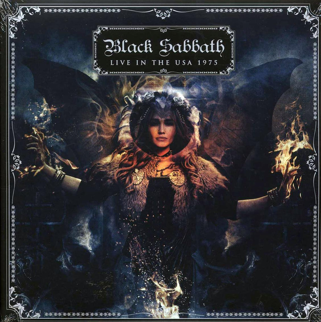 Black Sabbath - Live In The USA 1975 (ltd. ed.) (2xLP) (clear vinyl) vinyl LP front cover