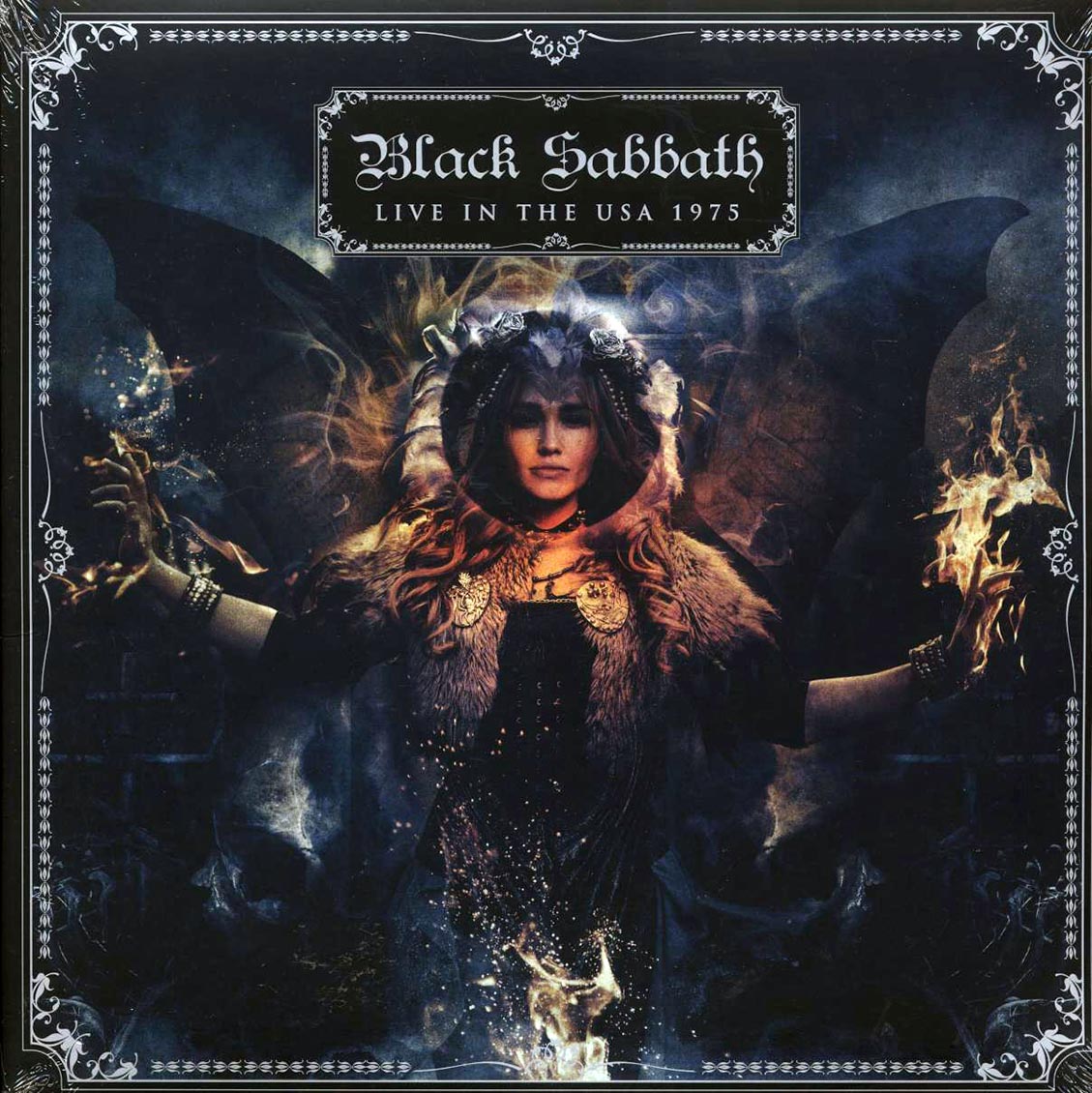 Black Sabbath - Live In The USA 1975 (ltd. ed.) (2xLP) (clear vinyl) vinyl LP front cover