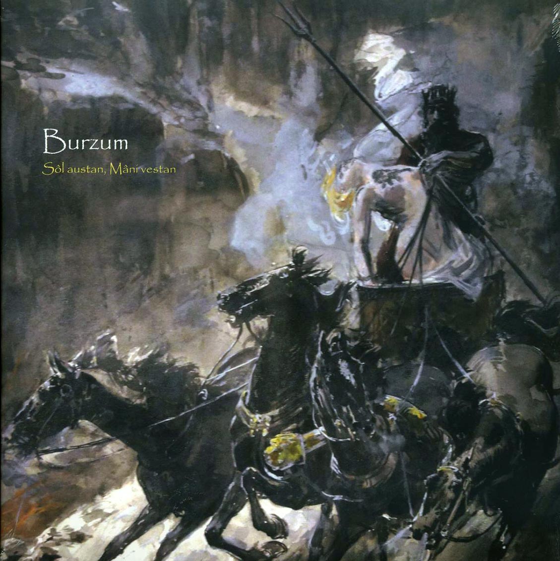 Burzum - Sol Austan, Mani Vestan (2xLP) vinyl LP front cover