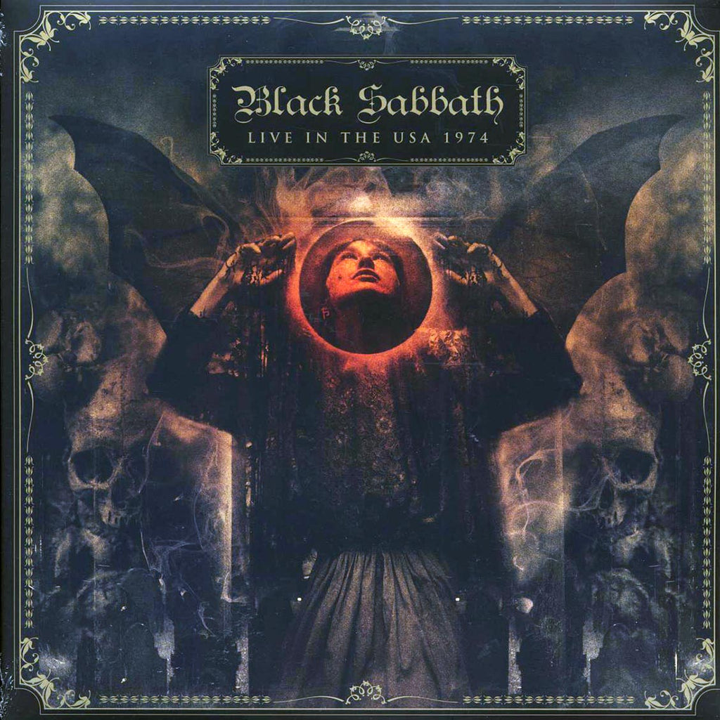 Black Sabbath - Live In The USA 1974 (2xLP) vinyl LP front cover