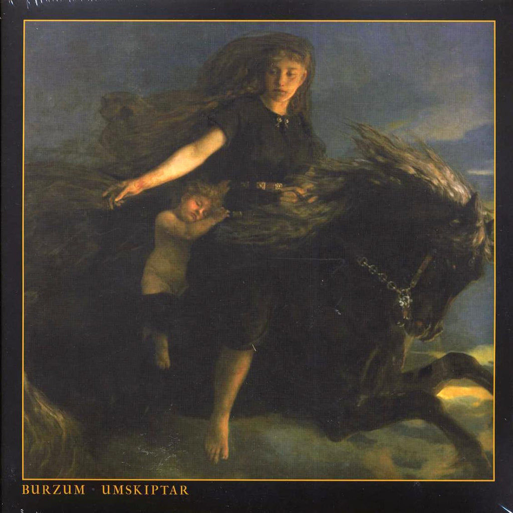 Burzum - Umskiptar (2xLP) vinyl LP front cover
