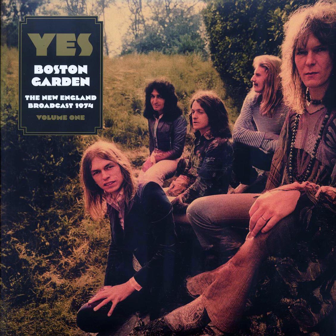 Yes - Boston Garden Volume 1: The New England Broadcast 1974 (2xLP) vinyl LP front cover