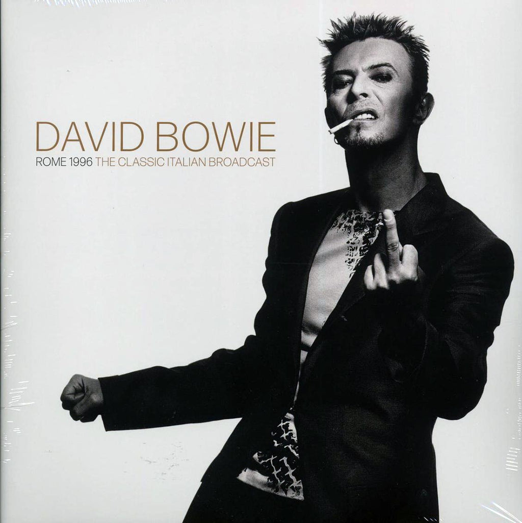 David Bowie - Rome 1996: The Classic Italian Broadcast (2xLP) vinyl LP front cover