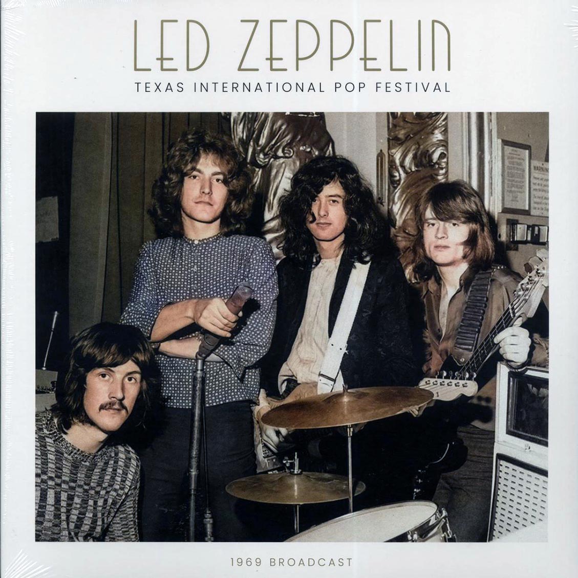 Led Zeppelin - Texas International Pop Festival (2xLP) vinyl LP front cover