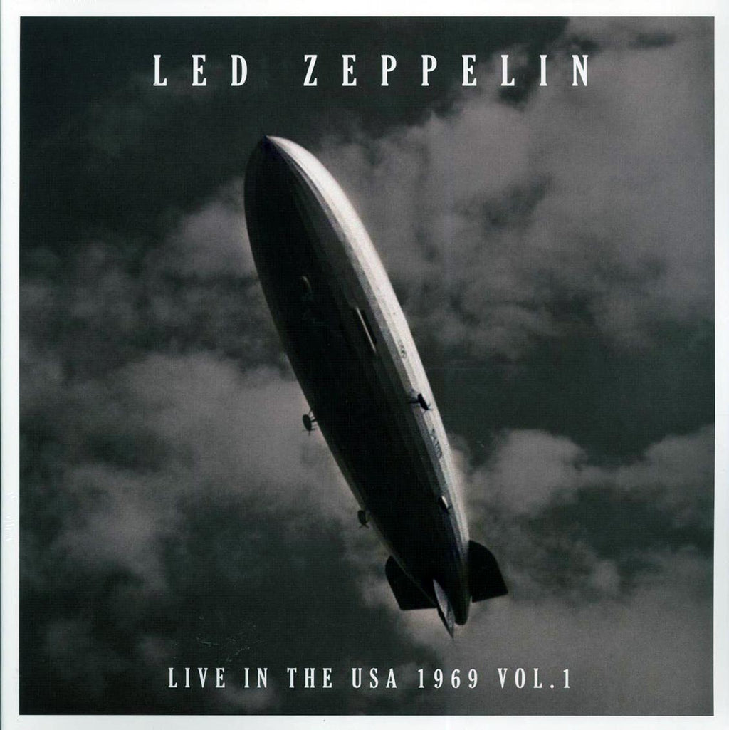 Led Zeppelin - Live In The USA 1969 Volume 1 (2xLP) vinyl LP front cover