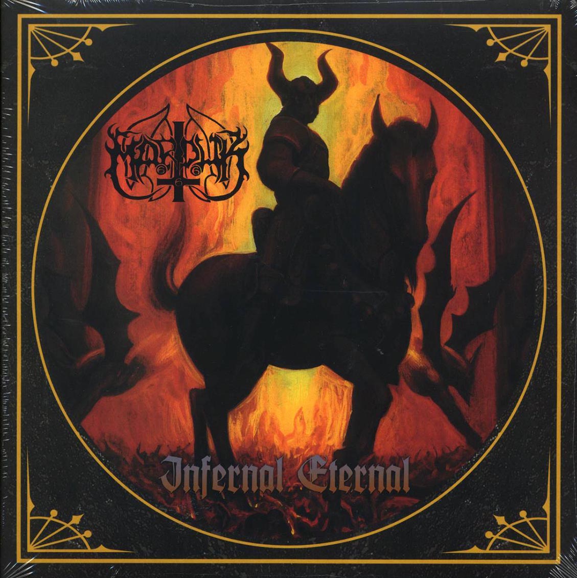 Marduk - Infernal Eternal (ltd. ed.) (2xLP) (red/black splatter vinyl) vinyl LP front cover