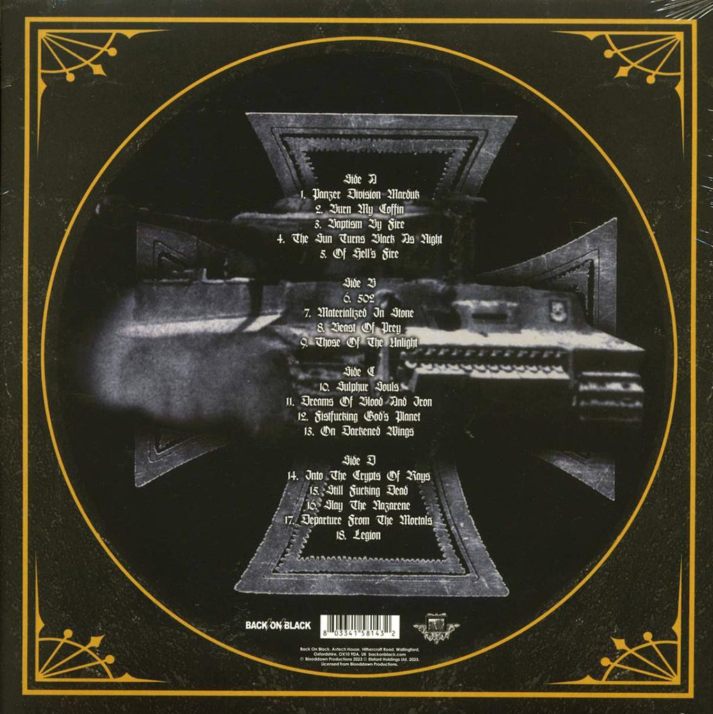 Marduk - Infernal Eternal (ltd. ed.) (2xLP) (red/black splatter vinyl) vinyl LP back cover