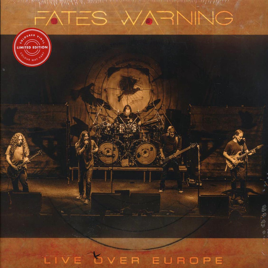 Fates Warning - Live Over Europe (ltd. ed.) (2xLP) (white vinyl) vinyl LP front cover