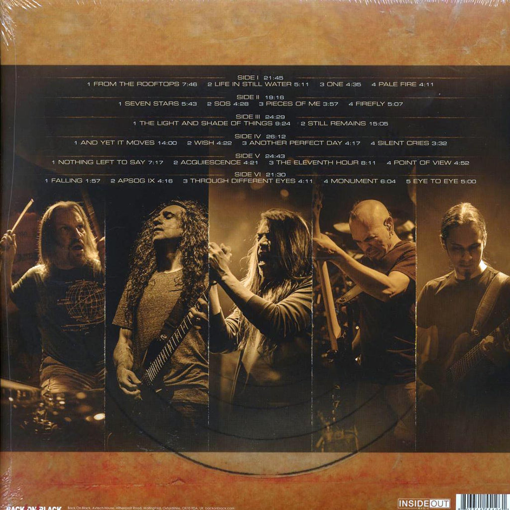 Fates Warning - Live Over Europe (ltd. ed.) (2xLP) (white vinyl) vinyl LP back cover