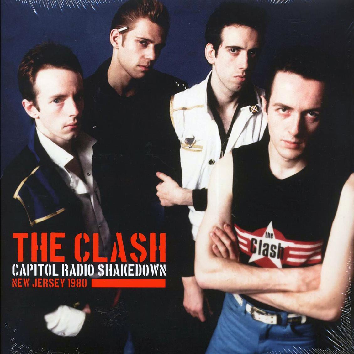 The Clash - Capitol Radio Shakedown: New Jersey 1980 vinyl LP front cover
