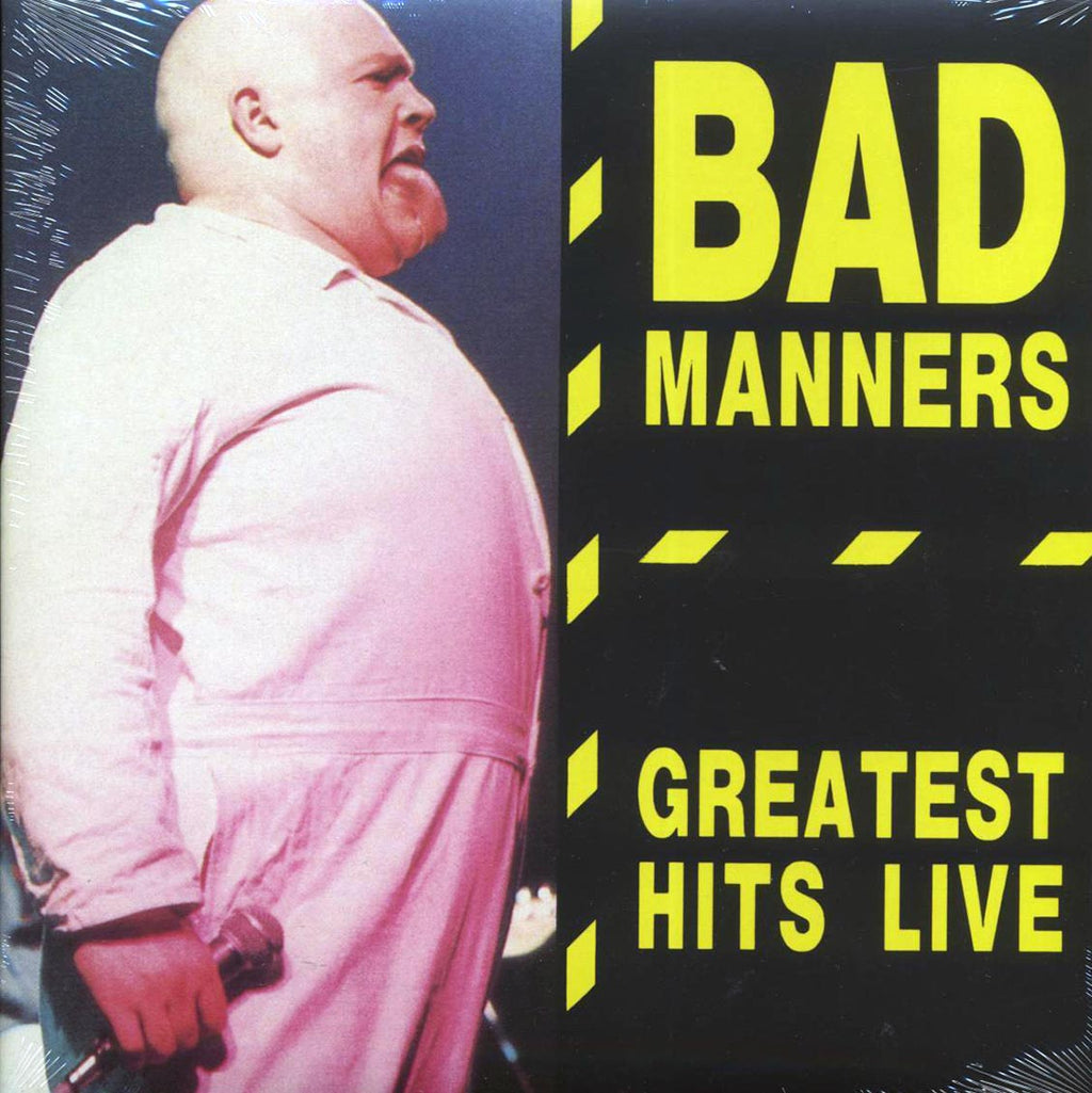 Bad Manners - Greatest Hits Live (ltd. ed.) (clear vinyl) vinyl LP front cover